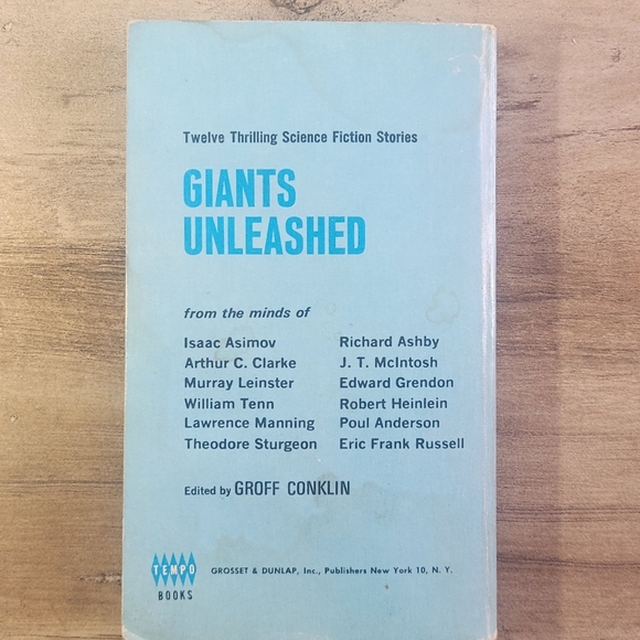 1965 GIANTS UNLEASHED Groff Conklin 12 Science Fiction Fantasy Stories - Picture 8 of 10